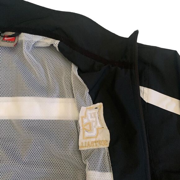 Nike Team Men's Size M Perry County High School Vikings Mesh Lined Track Jacket - Picture 10 of 14